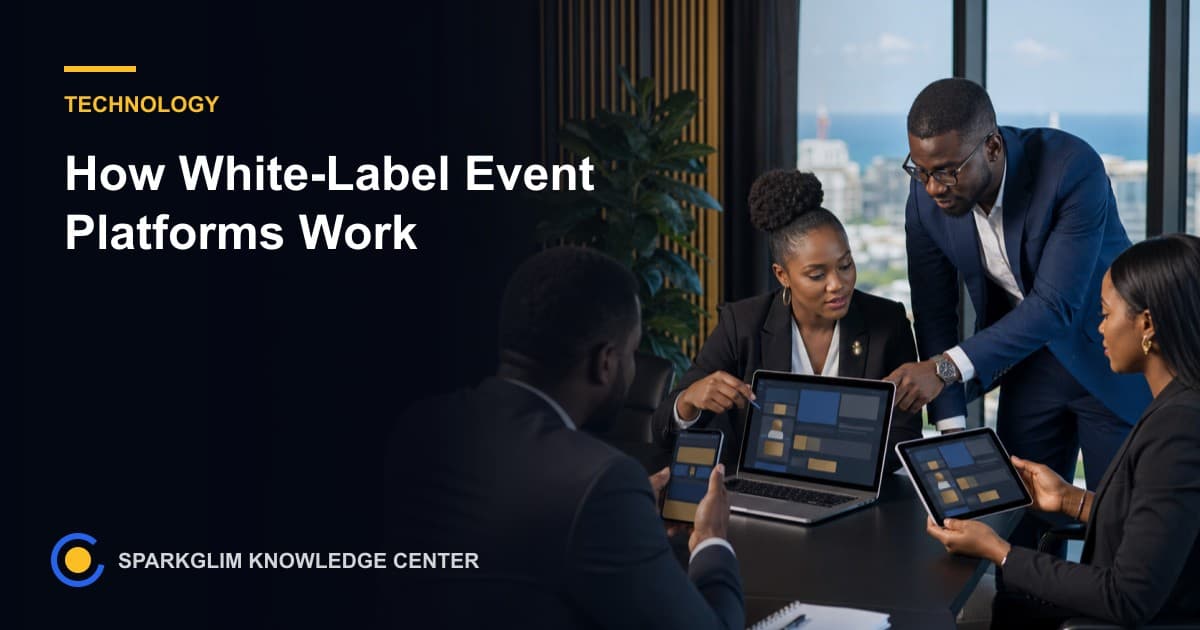How White-Label Event Platforms Work