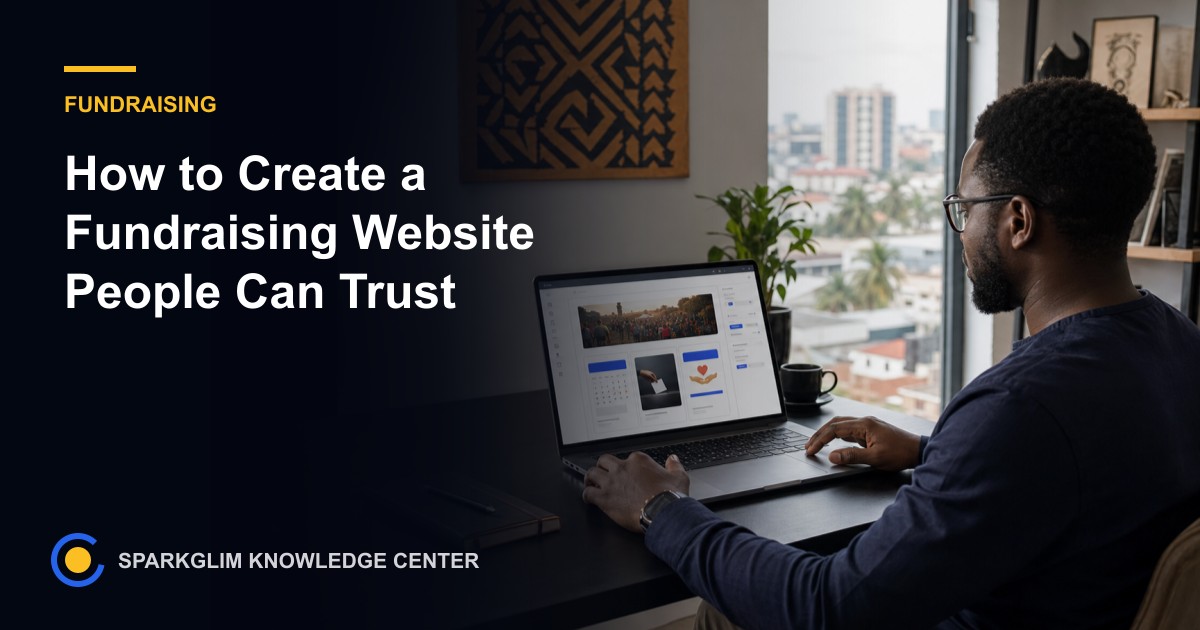 How to Create a Fundraising Website People Can Trust