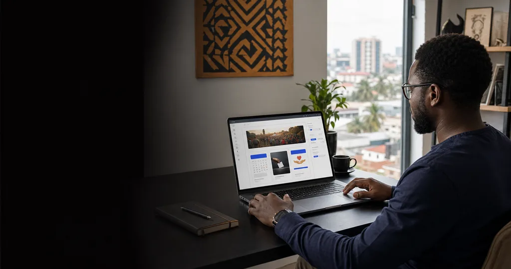 Build a Business Website Without Coding supporting SparkGlim product view 1