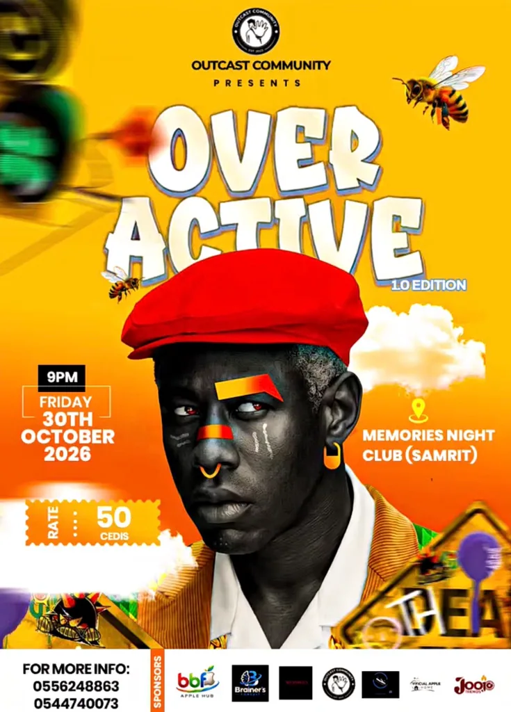 OVER ACTIVE 1.0 EDITION 2026, CAPE COAST