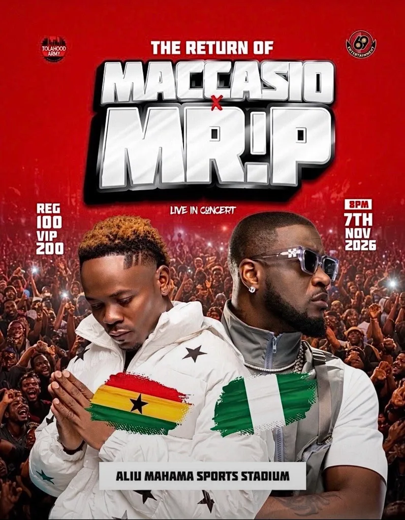 THE RETURN OF MACCASIO X MR. P 2026, TAMALE