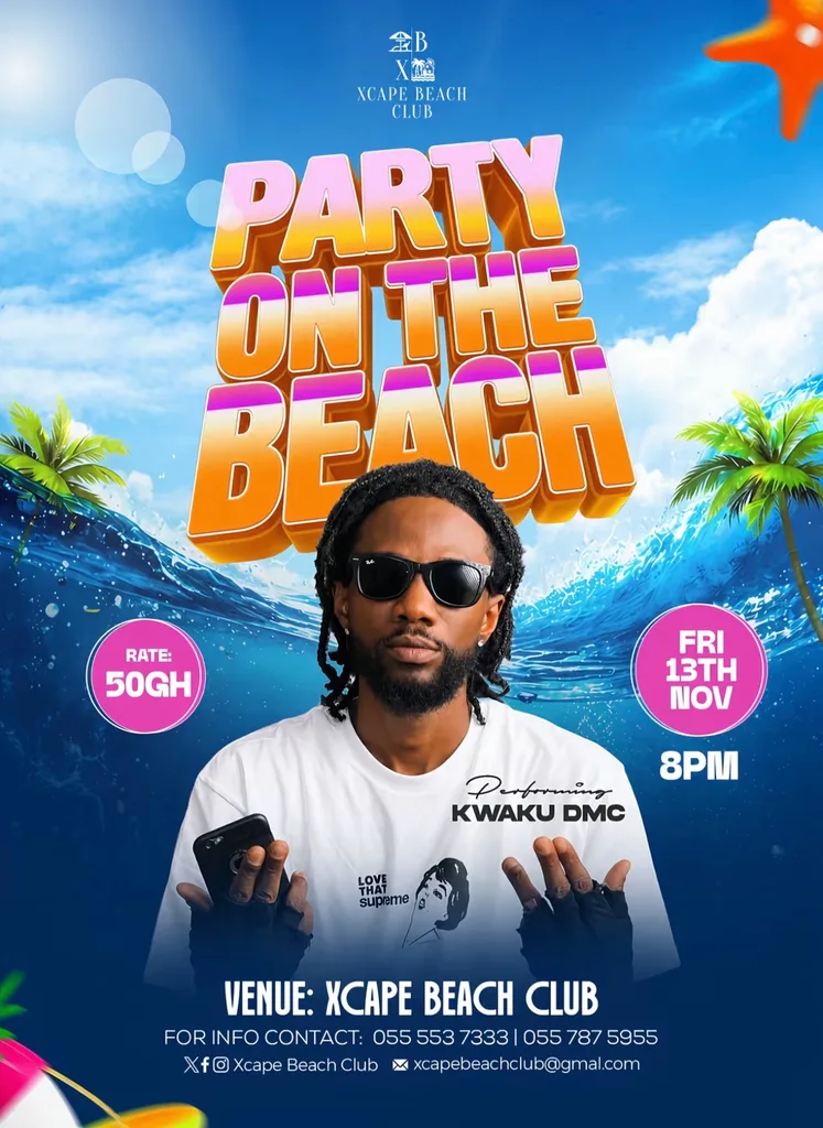 PARTY ON THE BEACH 2026, CAPE COAST