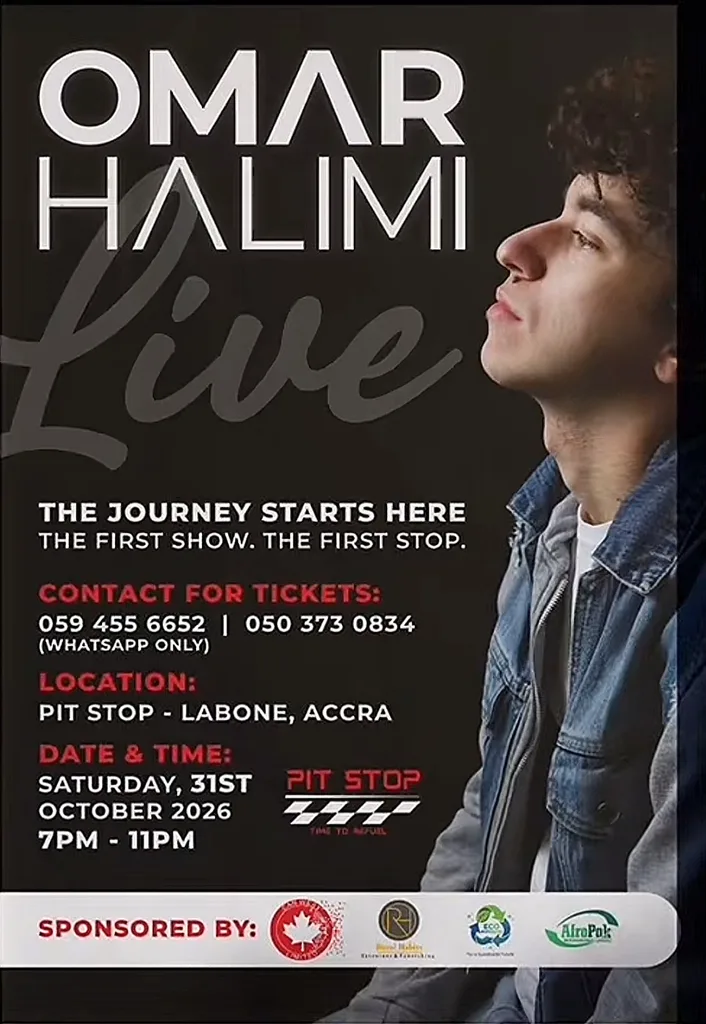 OMAR HALIMI LIVE 2026, ACCRA