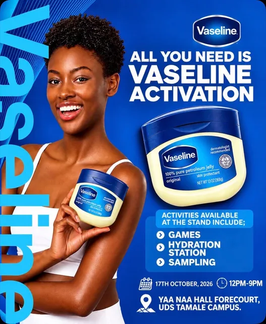 ALL YOU NEED IS VASELINE ACTIVATION 2026, TAMALE