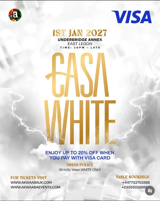 CASA WHITE 2027, ACCRA