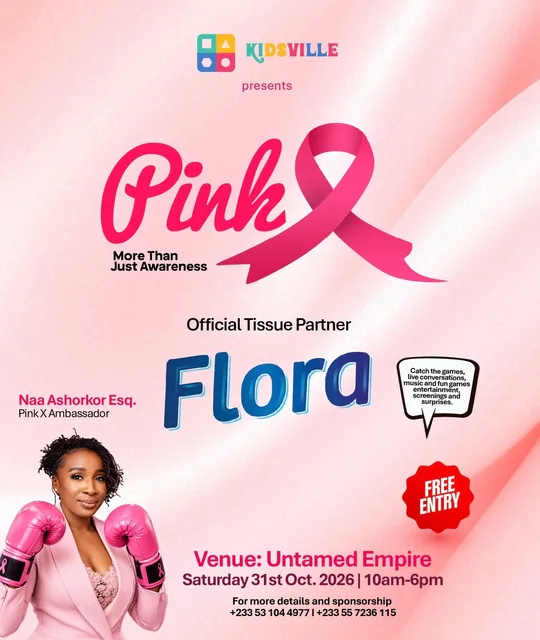 PINK X 2026, ACCRA