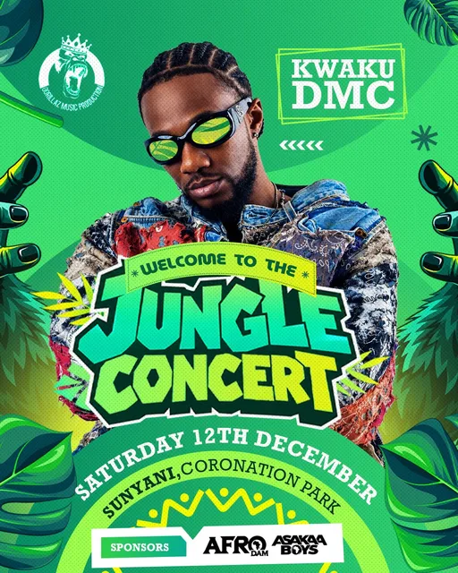 WELCOME TO THE JUNGLE CONCERT 2026, SUNYANI