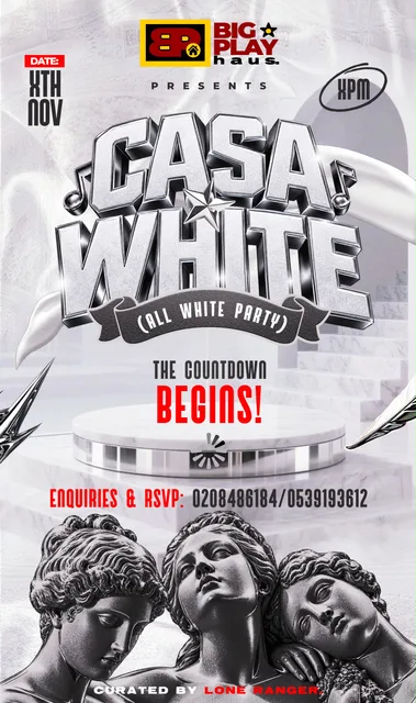 CASA WHITE 2026, CAPE COAST