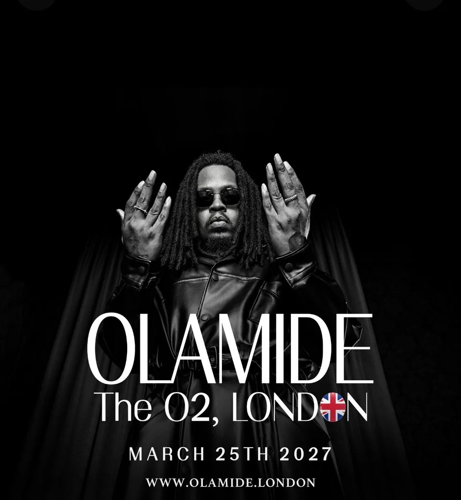 OLAMIDE LIVE AT THE O2 2027, LONDON