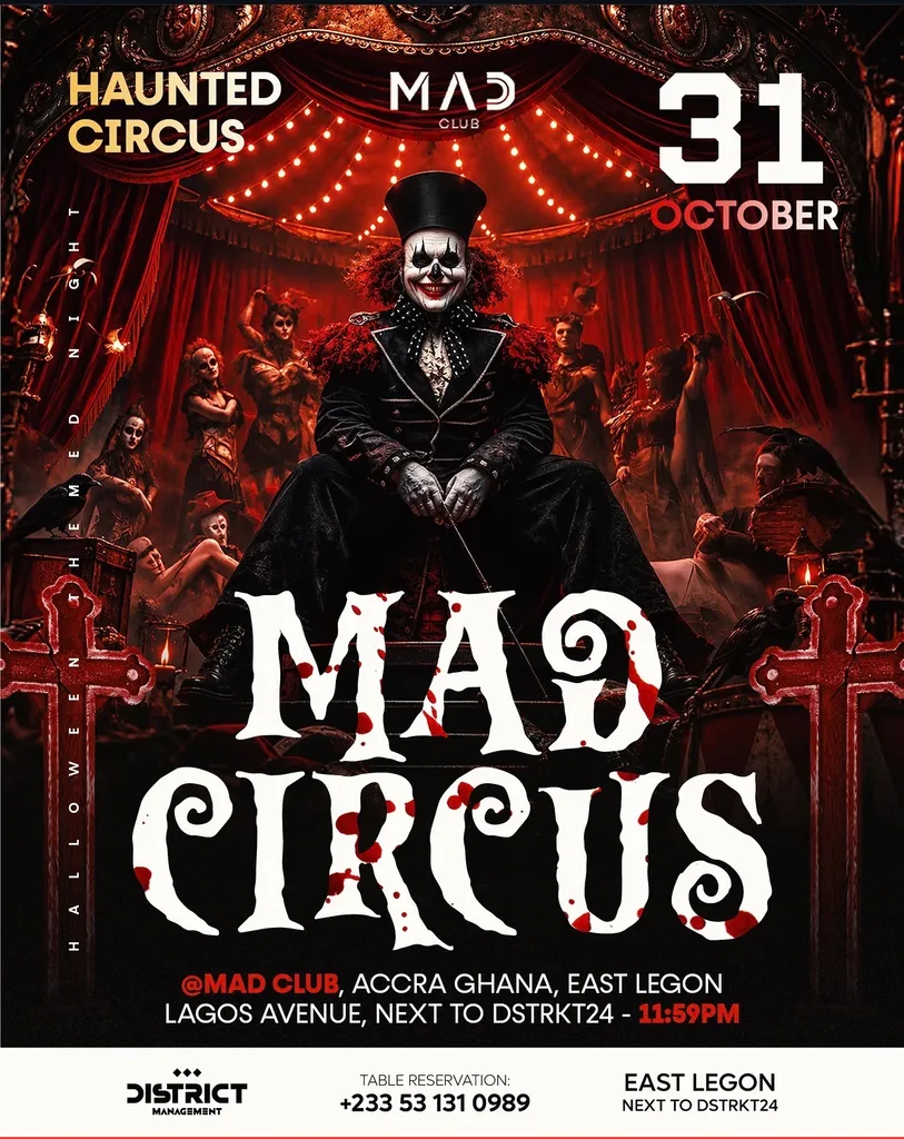 MAD CIRCUS 2026, ACCRA