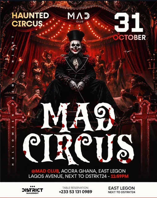 MAD CIRCUS 2026, ACCRA