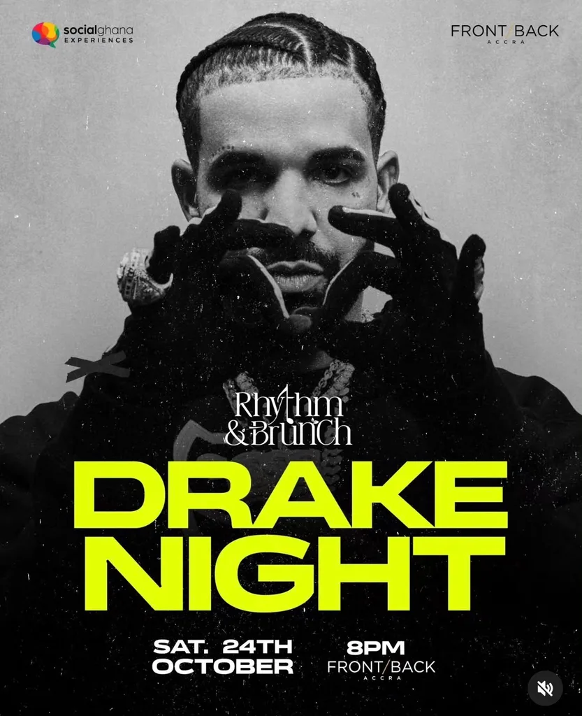 RHYTHM & BRUNCH: DRAKE NIGHT 2026, ACCRA