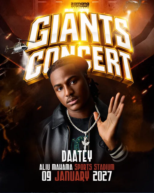 GIANTS CONCERT 2027, TAMALE